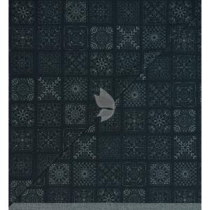 J.Hampstead 100% Pure Giza Cotton Printed pattern Green colour Unstitched Shirt Fabric of 1.6 meters / VV2392H