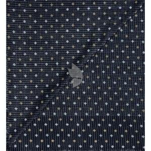 J.Hampstead 100% Pure Giza Cotton Printed pattern Grey colour Unstitched Shirt Fabric of 1.6 meters / VV2392AB