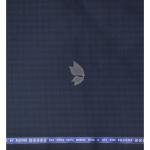 Raymond Luxurious fabrics with Super 120's Wool with 70% wool "Luxolite" Collection Navy Blue colour Checkered Unstitched Trouser Fabric of 1.3 Mts / VV2653