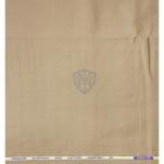 J.Hampstead Moretti Premium Egyptian Collection with 100% Giza Cotton Beige (Tan) colour Solid Pattern Unstitched Shirt Fabric of 1.6 mts / VV2791