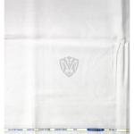 J.Hampstead Moretti Premium Egyptian Collection with 100% Giza Cotton White colour Solid Pattern Unstitched Shirt Fabric of 1.6 mts / VV2797